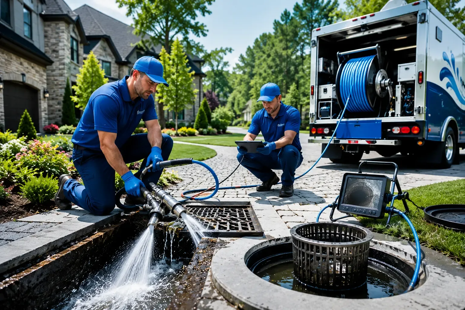 Local outdoor drain cleaning professionals in Andover, OH